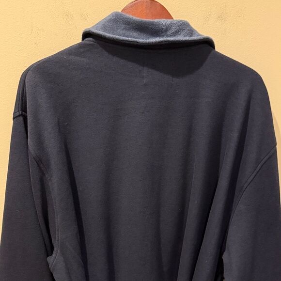 UGG Robinson Men's Navy and Light Blue Robe size XL/ XXL - Picture 7 of 14